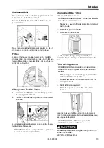 Предварительный просмотр 41 страницы Kärcher CV 380 Operating Instructions Manual