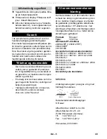 Предварительный просмотр 49 страницы Kärcher CV 66/2 Manual