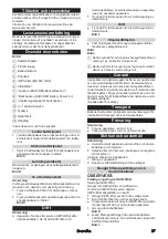 Предварительный просмотр 37 страницы Kärcher CVH 2-4 Original Instructions And Safety Instructions