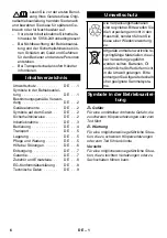 Preview for 6 page of Kärcher Flex VCE 35 L AC Manual