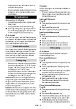 Preview for 71 page of Kärcher Flex VCE 35 L AC Manual