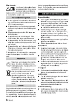 Preview for 34 page of Kärcher FP 202 Instructions Manual