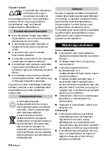 Preview for 58 page of Kärcher FP 202 Instructions Manual