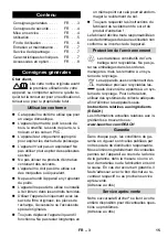 Preview for 15 page of Kärcher FP 303 Manual