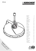 Предварительный просмотр 1 страницы Kärcher FR 30 Manual