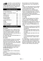 Preview for 3 page of Kärcher FRV 30 ME Manual