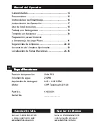 Preview for 14 page of Kärcher G 2000 QT Operator'S Manual