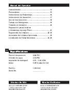 Preview for 14 page of Kärcher G 2401 OH Operator'S Manual