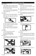 Preview for 8 page of Kärcher G 2500 DCE Operator'S Manual