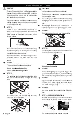 Preview for 8 page of Kärcher G 2500 DH Operator'S Manual