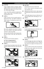 Preview for 8 page of Kärcher G 2500 DHE Operator'S Manual