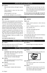 Preview for 10 page of Kärcher G 2500 DHE Operator'S Manual