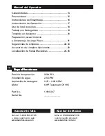 Preview for 14 page of Kärcher G 2500 HT Operator'S Manual