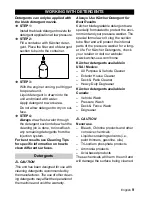 Preview for 9 page of Kärcher G 2500 LH Operator'S Manual