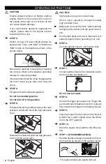 Предварительный просмотр 8 страницы Kärcher G 2600 FC Operator'S Manual