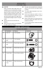 Preview for 5 page of Kärcher G 2600 FH Operator'S Manual