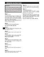 Preview for 6 page of Kärcher G 2600 OR Operator'S Manual