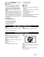 Preview for 11 page of Kärcher G 2600 VC Operator'S Manual