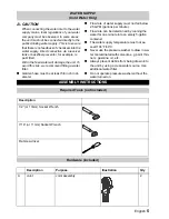 Preview for 5 page of Kärcher G 2600 VH Operator'S Manual