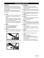 Preview for 9 page of Kärcher G 2600 VH Operator'S Manual
