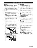 Предварительный просмотр 9 страницы Kärcher G 2600 VH Operator'S Manual