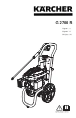 Preview for 1 page of Kärcher G 2700 R Operator'S Manual