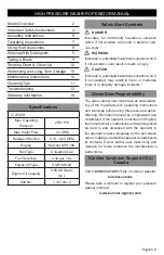 Preview for 3 page of Kärcher G 2700 R Operator'S Manual