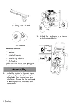 Предварительный просмотр 8 страницы Kärcher G 2700 Operator'S Manual