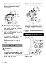 Предварительный просмотр 10 страницы Kärcher G 2700 Operator'S Manual