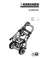 Preview for 1 page of Kärcher G 2800 OC User Manual