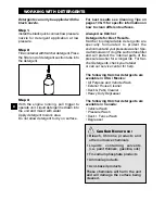 Preview for 8 page of Kärcher G 2800 OH Operator'S Manual