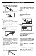 Предварительный просмотр 8 страницы Kärcher G 2900 X Operator'S Manual