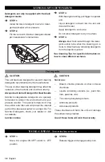 Preview for 10 page of Kärcher G 3000 X Operator'S Manual