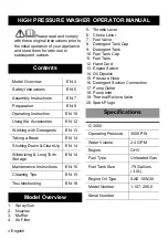 Preview for 4 page of Kärcher G 3000 Operator'S Manual