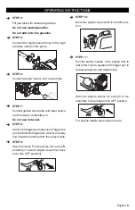 Preview for 9 page of Kärcher G 3050 OH Operator'S Manual