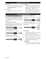 Предварительный просмотр 8 страницы Kärcher G 3050 OHC Operator'S Manual