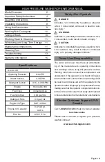 Preview for 3 page of Kärcher G 3100 XH Manual