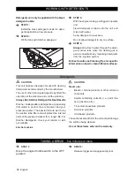 Предварительный просмотр 10 страницы Kärcher G 3200 XK Owner'S Manual