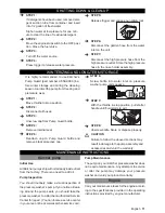 Предварительный просмотр 11 страницы Kärcher G 3200 XK Owner'S Manual