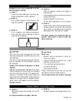 Preview for 9 page of Kärcher G 3500 OCT Operator'S Manual