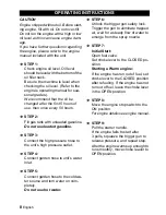 Preview for 8 page of Kärcher G 4000 OH User Manual