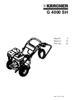 Preview for 1 page of Kärcher G 4000 SH Operator'S Manual