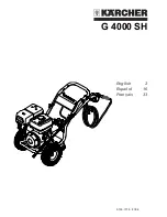 Предварительный просмотр 1 страницы Kärcher G 4000 SH Operator'S Manual