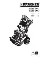 Предварительный просмотр 1 страницы Kärcher G2600XC Operator'S Manual