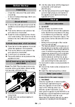 Preview for 14 page of Kärcher HD 10/15-4 Cage Food Manual