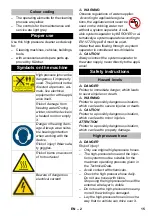 Preview for 15 page of Kärcher HD 18/50-4 Cage Advanced Manual