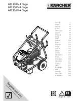 Kärcher HD 25/15-4 Manual preview