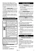 Preview for 7 page of Kärcher HD 3.0/20-4 M Ea Operating Manual