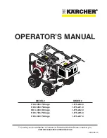 Kärcher HD 3.4/30 Db Cage Operator'S Manual preview