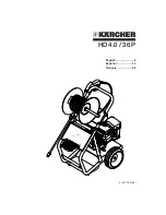Preview for 1 page of Kärcher HD 4.0/36 P Operator'S Manual